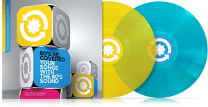 80's Re:Covered / Various: 80's Re:Covered / Various - Gatefold Blue & Yellow Vinyl (Vinyl LP)