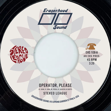 Stereo League: Operator, Please / Seasons Of Trouble - Metallic Gold (7-Inch Single)