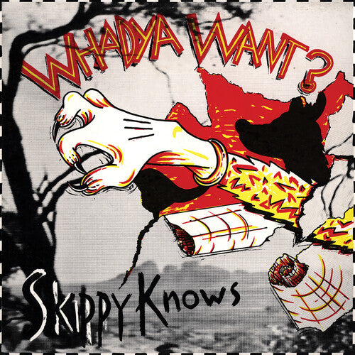 Whadya Want: Skippy Knows - White In Red (Vinyl LP)