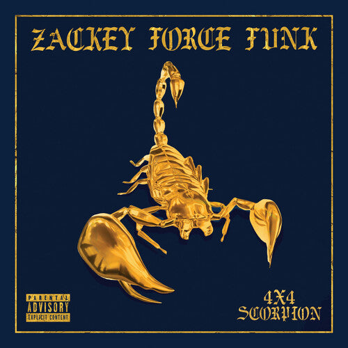 Zackey Force Funk: 4x4 Scorpion - Blue/green (Vinyl LP)