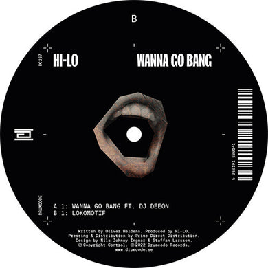 Hi-Lo: Wanna Go Bang (12-Inch Single)