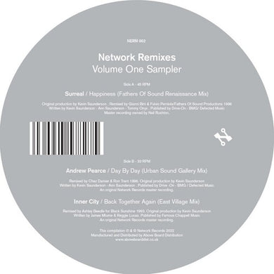 Network Remixes: Vol. 1 Sampler / Various: Network Remixes: Volume One Sampler (Various Artists) (12-Inch Single)
