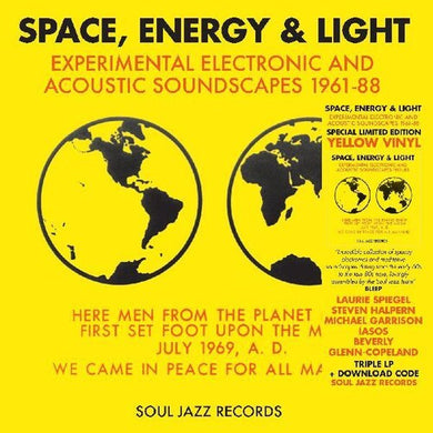 Soul Jazz Records Presents: Space, Energy & Light: Experimental Electronic And Acoustic  Soundscapes 1961-88 (Vinyl LP)
