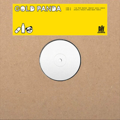 Gold Panda: I've Felt Better (Daniel Avery Remix) / Plastic Future (Skee Mask Remix) (12-Inch Single)