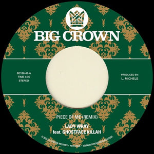 Lady Wray / Pete Rock: Piece Of Me (feat. Ghostface Killah) b/w Joy & Pain (Pete Rock Remix) (7-Inch Single)