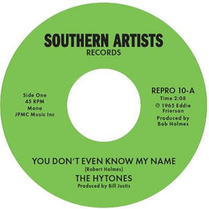 Hytones: You Don't Even Know My Name / Good News (7-Inch Single)