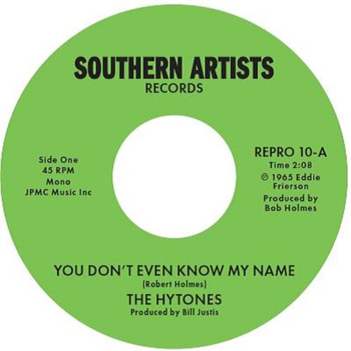 Hytones: You Don't Even Know My Name / Good News (7-Inch Single)