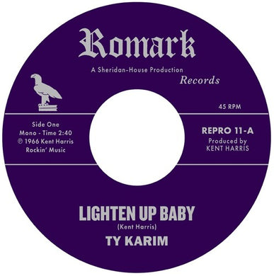 Karim, Ty: Lighten Up Baby / All At Once (7-Inch Single)