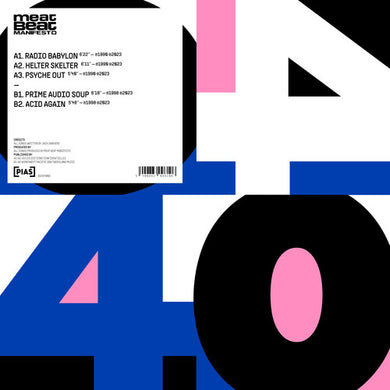 Meat Beat Manifesto: - PIAS 40 (12-Inch Single)