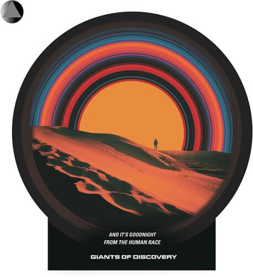 Giants of Discovery: And It's Goodnight From The Human Race - Translucent Red Vinyl (Vinyl LP)