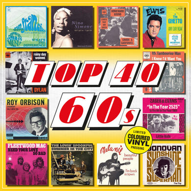 Top 40 60s / Various: Top 40 60s / Various - 140-Gram Colored Vinyl (Vinyl LP)