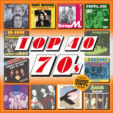Top 40 70s / Various: Top 40 70s / Various - 140-Gram Colored Vinyl (Vinyl LP)