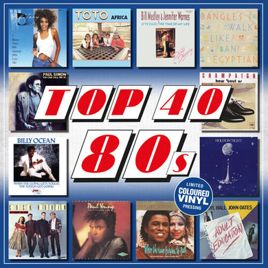 Top 40 80s / Various: Top 40 80s / Various - 140-Gram Colored Vinyl (Vinyl LP)
