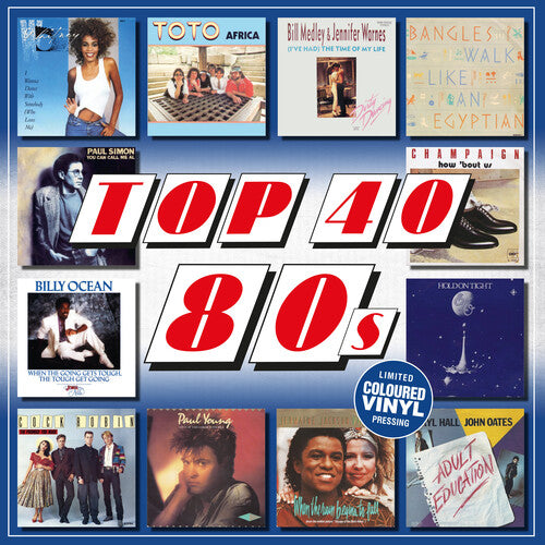 Top 40 80s / Various: Top 40 80s / Various - 140-Gram Colored Vinyl (Vinyl LP)