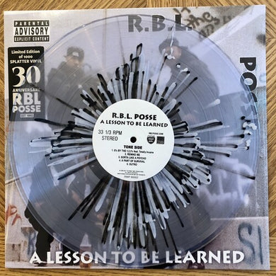R.B.L. Posse: A Lesson To Be Learned (30th Anniversary Edition) Splatter (Vinyl LP)