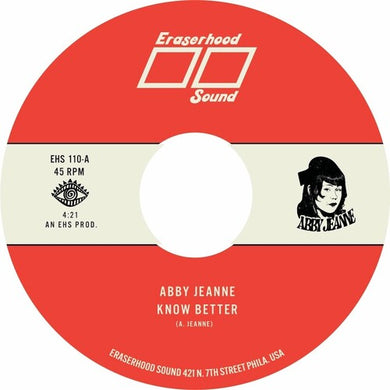 Jeanne, Abby: Know Better - Opaque Blue (7-Inch Single)