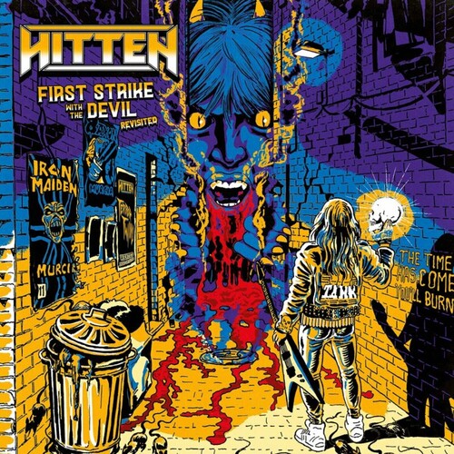 Hitten: First Strike With The Devil - Revisited - Mustard (Vinyl LP)