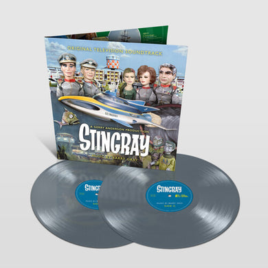 Gray, Barry: Stingray - Original TV Soundtrack - Silver Vinyl (Vinyl LP)