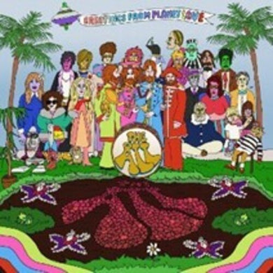 Gold, Andrew: Fraternal Order Of The All: Greetings From Planet Love - Double 10-inch Splatter Vinyl (Vinyl LP)