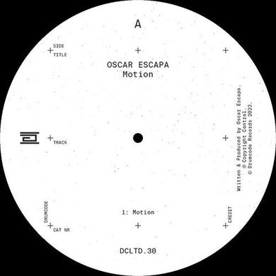 Oscar Escapa: Motion (12-Inch Single)