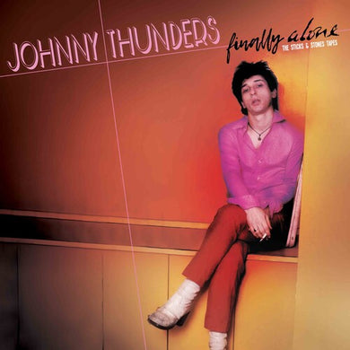 Thunders, Johnny: Finally Alone - The Sticks & Stones Tapes - YELLOW/PINK (Vinyl LP)