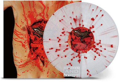 Dismember: Indecent & Obscene - Clear w/ Red Splatter (Vinyl LP)
