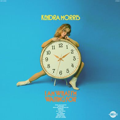 Morris, Kendra: I Am What I'm Waiting For - Blue W/ White Swirl (Vinyl LP)