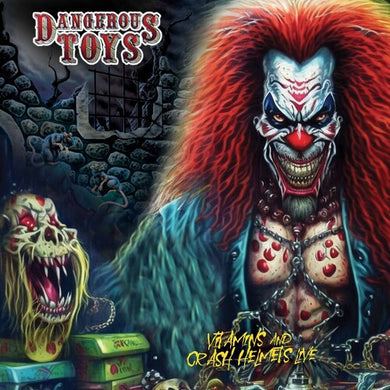 Dangerous Toys: Vitamins & Crash Helmets Live - Orange (Vinyl LP)