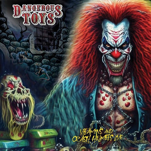 Dangerous Toys: Vitamins & Crash Helmets Live - Orange (Vinyl LP)