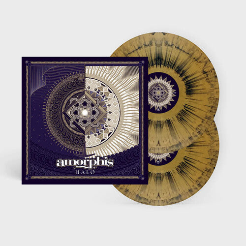 Amorphis: Halo - Gold & Black Dust Splatter Colored Vinyl (Vinyl LP)