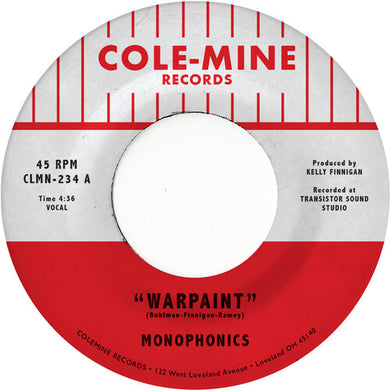 Monophonics & Kelly Finnigan: Warpaint / Crash & Burn - Black Swirl (7-Inch Single)