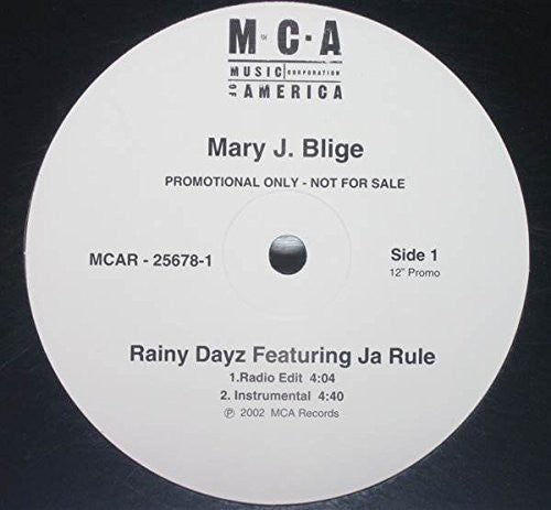 Blige, Mary J.: Rainy Dayz (12-Inch Single)