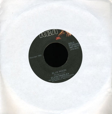 Presley, Elvis: Blue Moon (7-Inch Single)