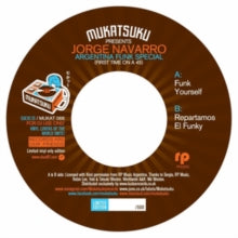 Jorge Navarro: First Time On A 45: Argentina Funk Special (7-Inch Single)