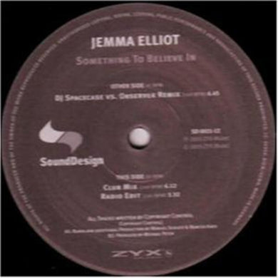 Jemma Elliot: Something to Believe in (12-Inch Single)