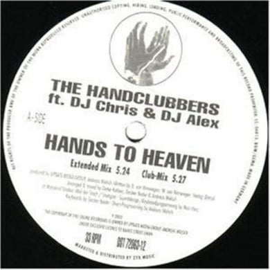 Handclubbers: Hands to Heaven (12-Inch Single)