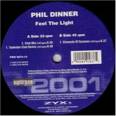 Phil Dinner: Feel the Light (12-Inch Single)