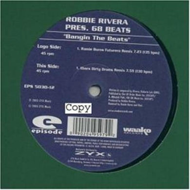 Robbie Rivera: Bangin the Beats (12-Inch Single)