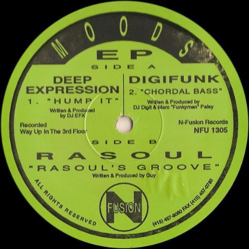 Deep Expression Digifunk Rasoul: Moods (Vinyl LP)