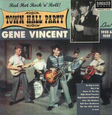 Vincent, Gene: Live At Town Hall Party 1958 and 1959 (Vinyl LP)