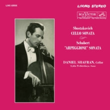 Cello Sonata & Arpeggione Sonata (Shostakovich & Schubert)by Daniel Shafran (Vinyl Record)