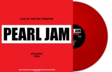 PEARL JAM: LIVE AT FOX THEATRE 1994 (RED VINYL) (LP)
