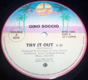 Try It Out / It's Alrightby Gino Soccio (Vinyl Record)