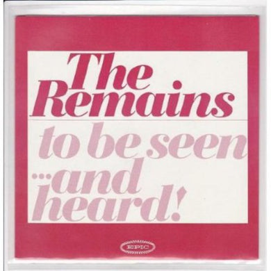 The Remains: Diddy Wah Diddy/Once Before (7-Inch Single)