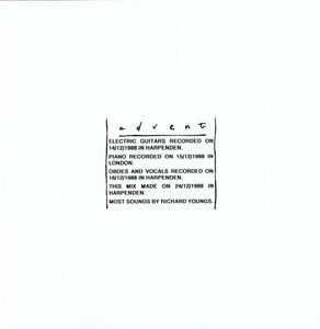 Richard Youngs: Advent (Vinyl LP)